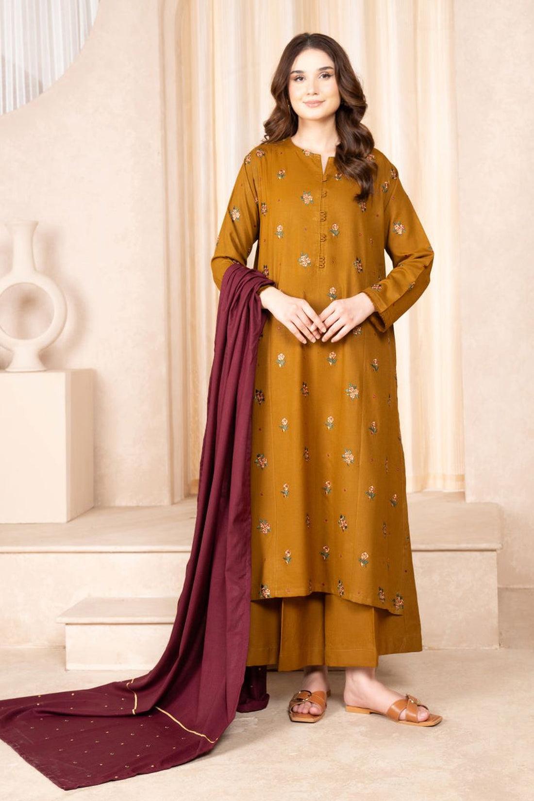 LAWN 3PC EMBROIDERED 001