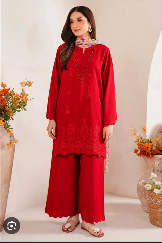 🌸 SUMMER'S COLLECTION 🌸  🟥 BRAND NAME : SAPPHIRE 🟨 CATEGORY : LAWN 3PC EMBROIDERED (005)