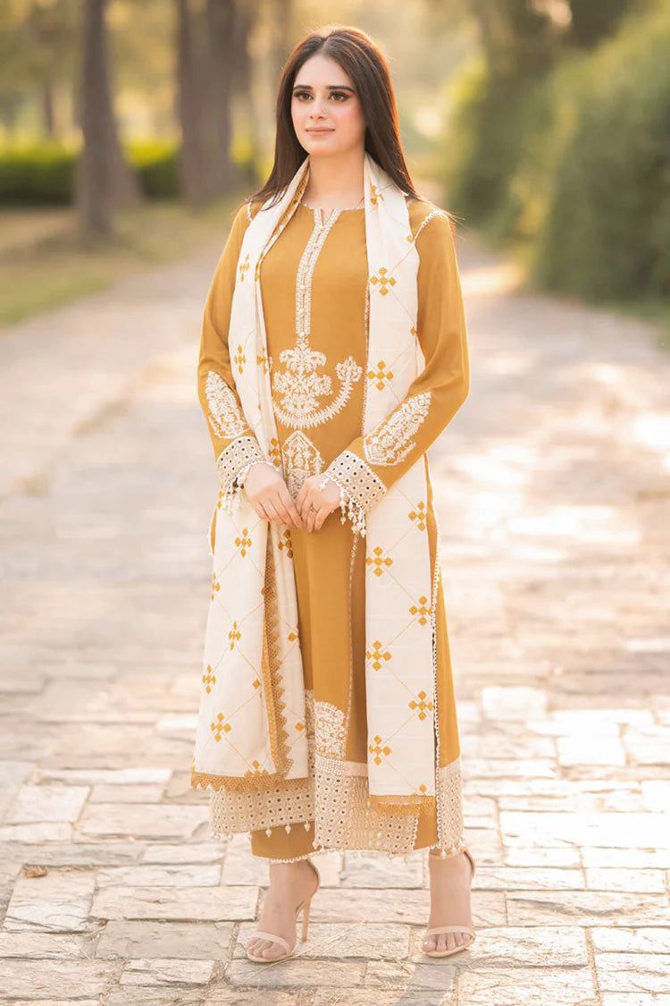 🌸 SUMMER'S COLLECTION 🌸  🟥 BRAND NAME : LIBAAS 🟨 CATEGORY : LAWN 3PC Embroidered (002)