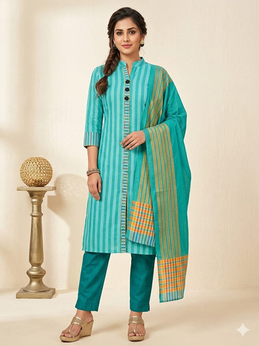 3pc Multani Susi Khaadi (Zink)
